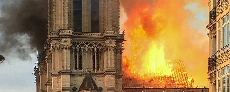 Brand Notre Dame Parijs